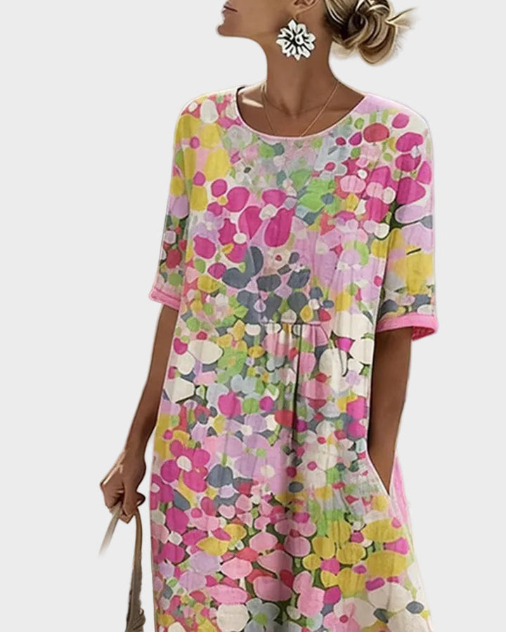 Natalie | Floral Midi Dress