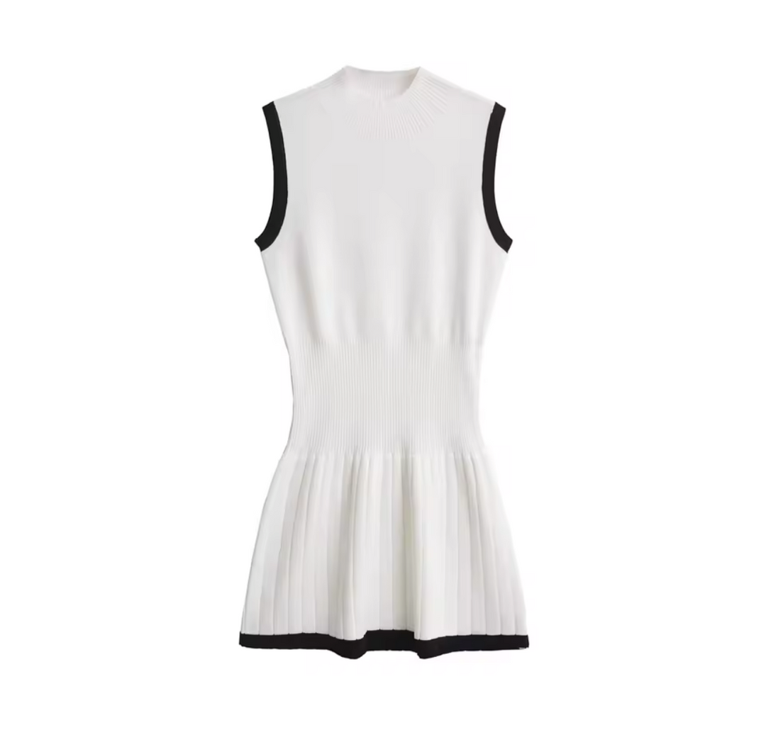 Leah | Ribbed Mini Dress