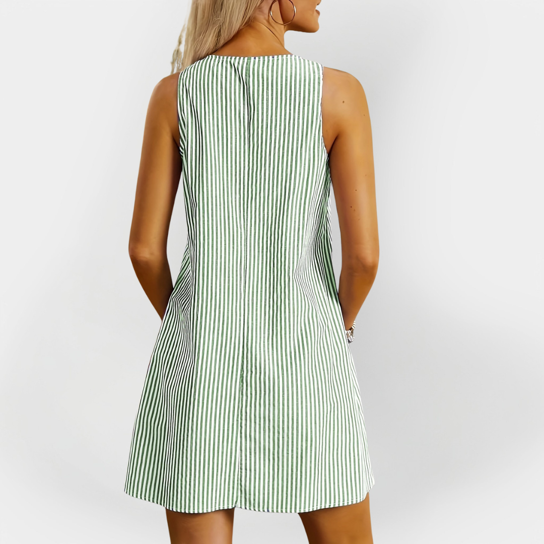 Marion | Ribbed Strapless Dress