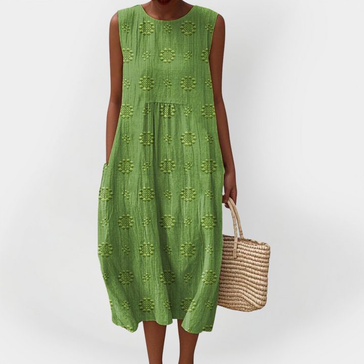 Sandra | Pocket Sleeveless Dress