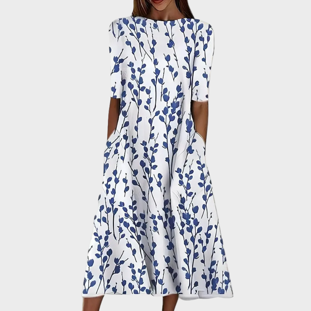 Janelle | Floral Midi Dress