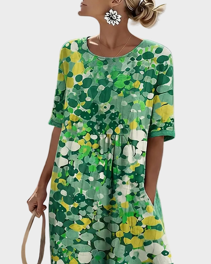 Natalie | Floral Midi Dress