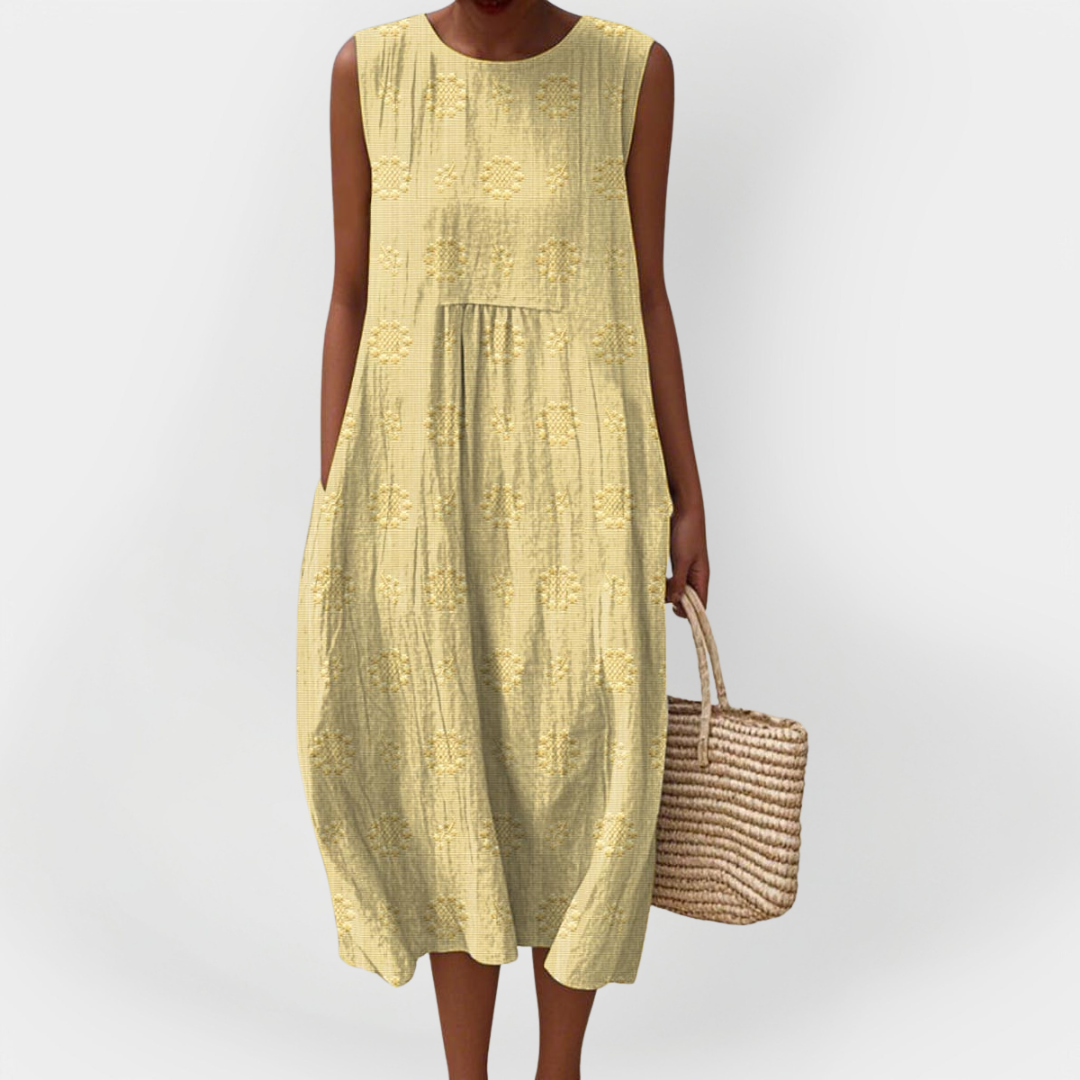 Sandra | Pocket Sleeveless Dress