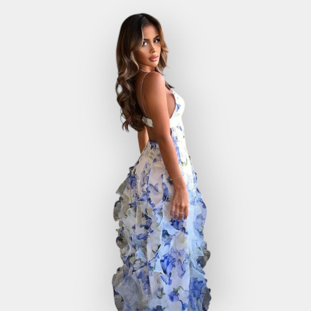 Beverley | Ruffled Maxi Dress