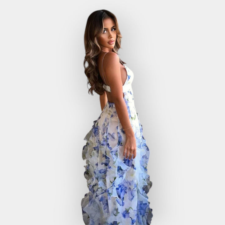 Beverley | Ruffled Maxi Dress
