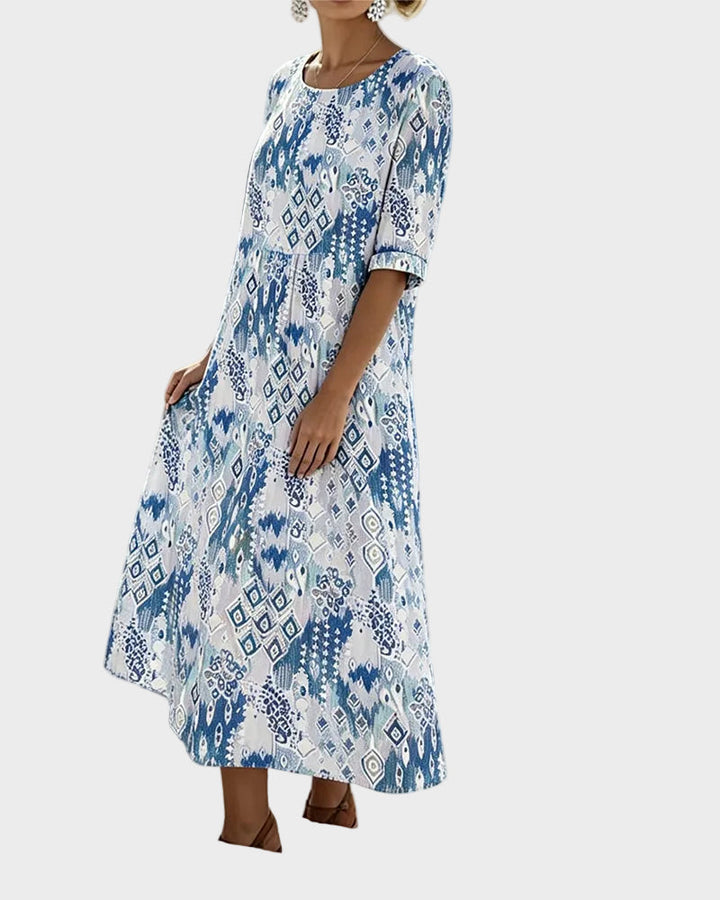 Paula | Floral Midi Dress