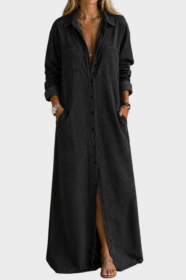 Kellie | Button-Front Dress