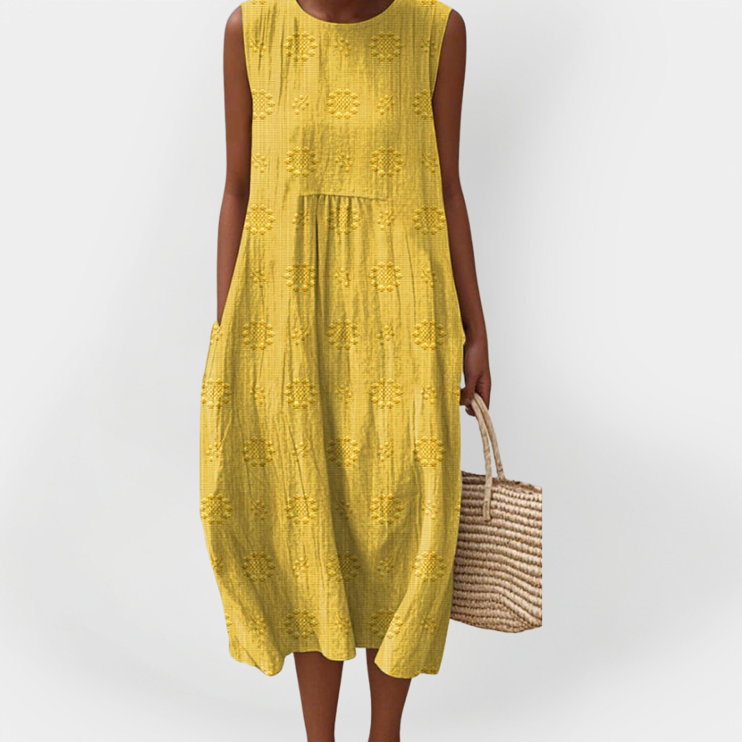 Sandra | Pocket Sleeveless Dress