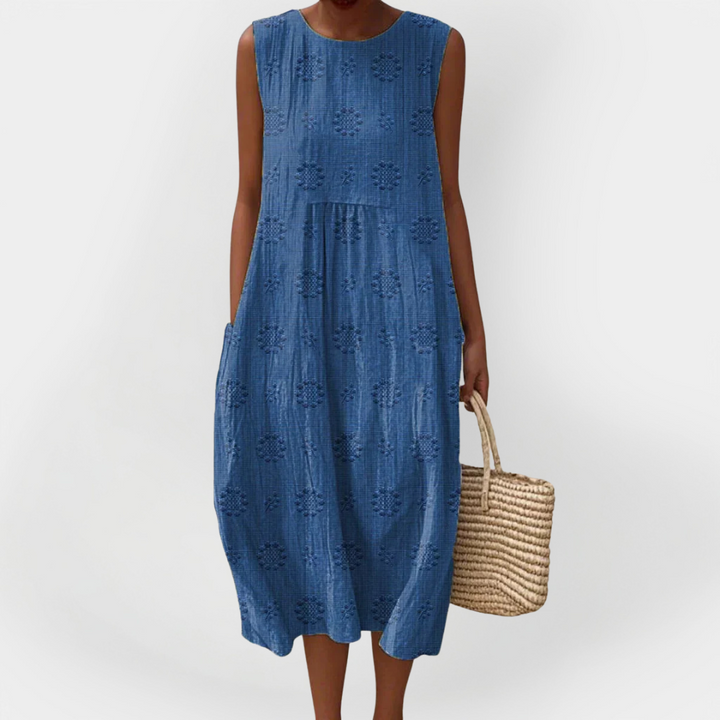 Sandra | Pocket Sleeveless Dress