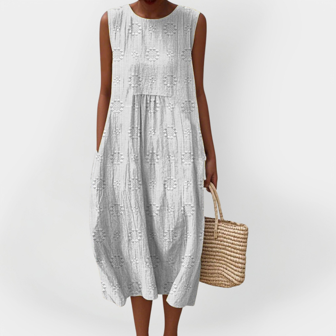 Sandra | Pocket Sleeveless Dress