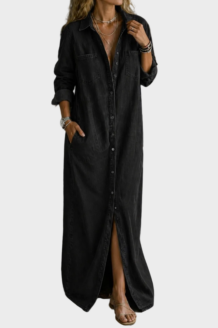 Kellie | Button-Front Dress