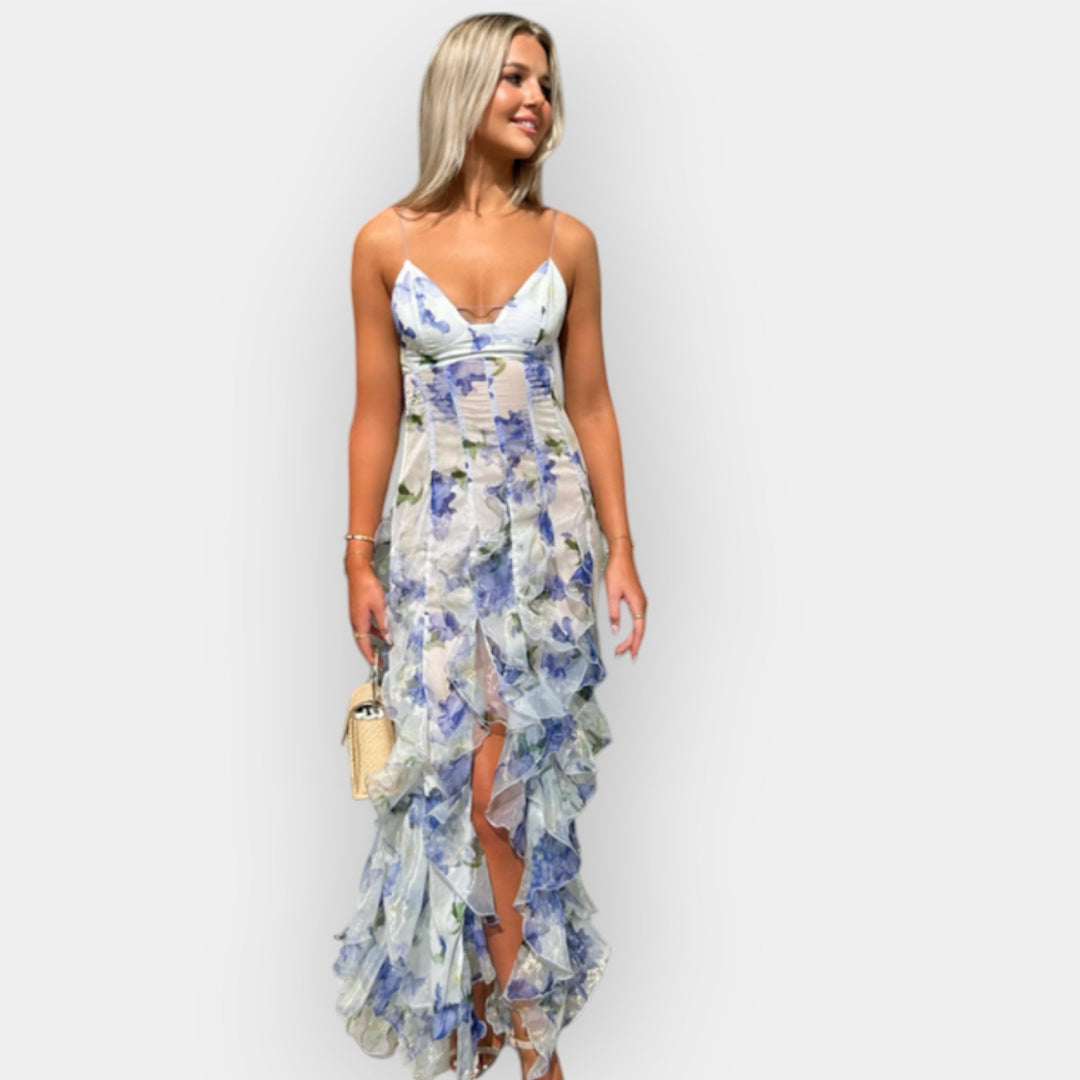 Beverley | Ruffled Maxi Dress