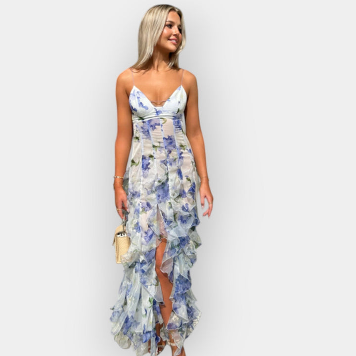 Beverley | Ruffled Maxi Dress