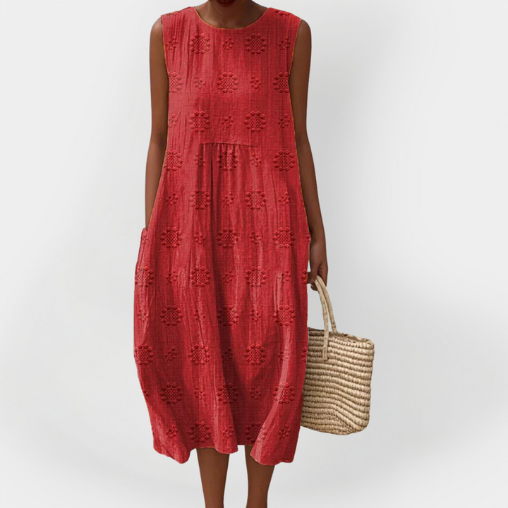 Sandra | Pocket Sleeveless Dress