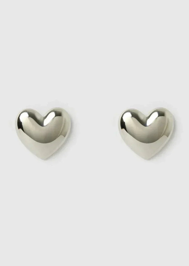 Althea Heart-Shaped Studs