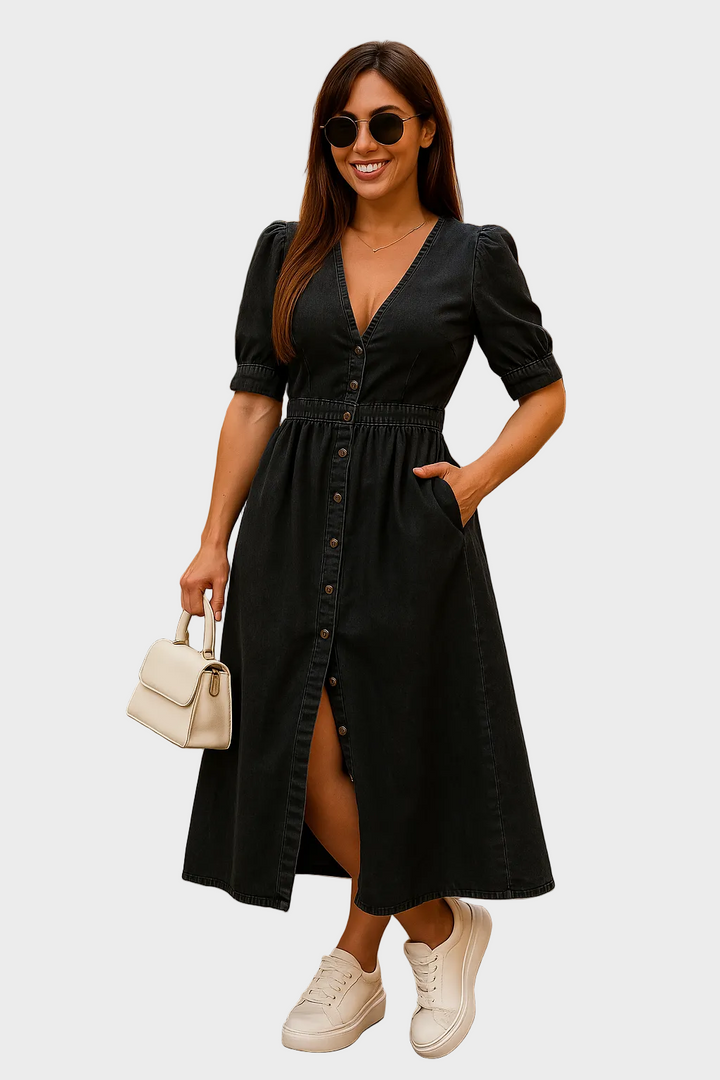 Emily | Denim Dress