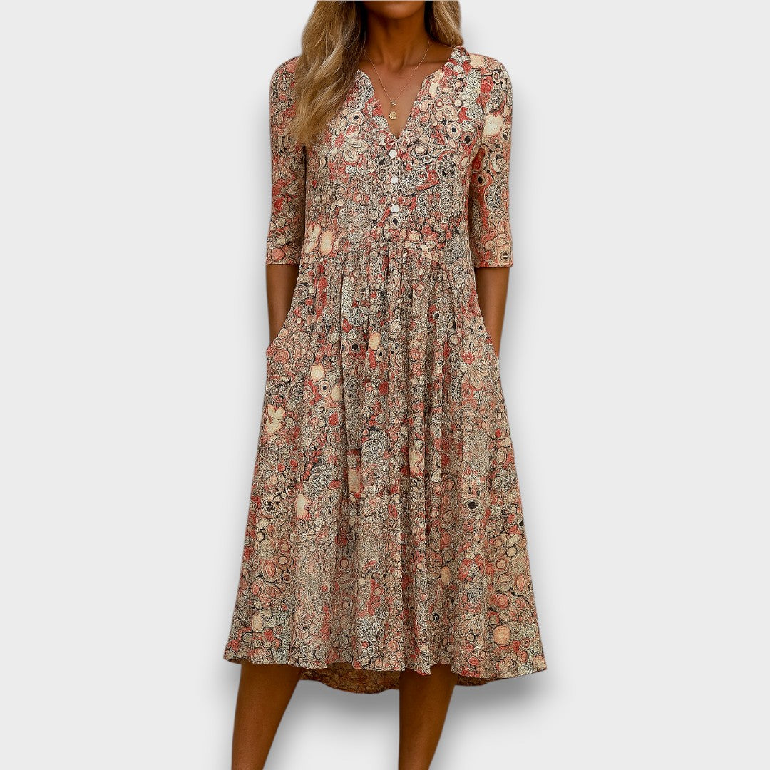 Laura | Button-Front Dress