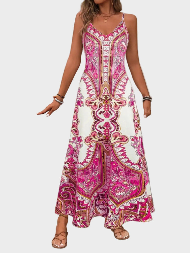 Amanda | Elegant Sleeveless Maxi Dress