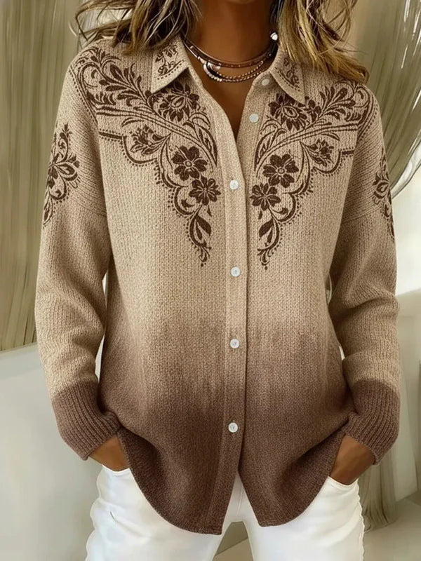 Leandra - Elegant Long Cardigan