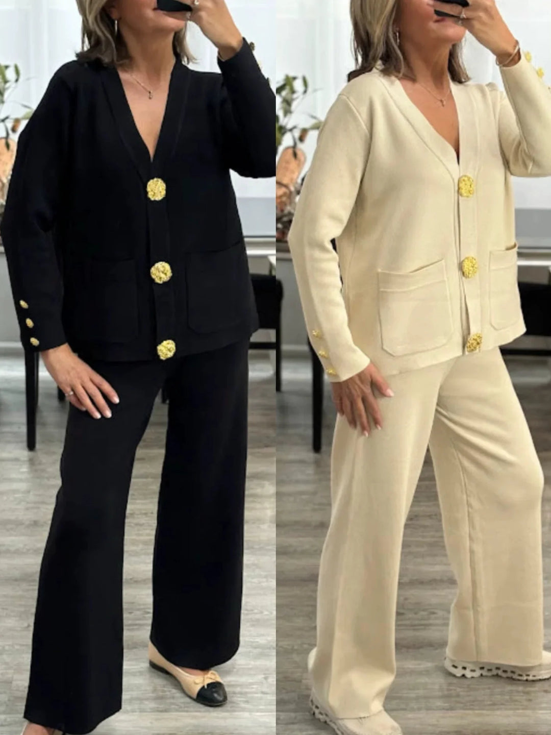 CELESTE - Luxury knit set