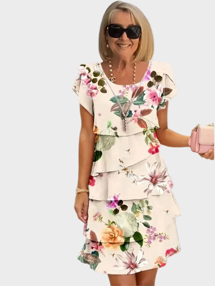 Simone | Ruffled Dress
