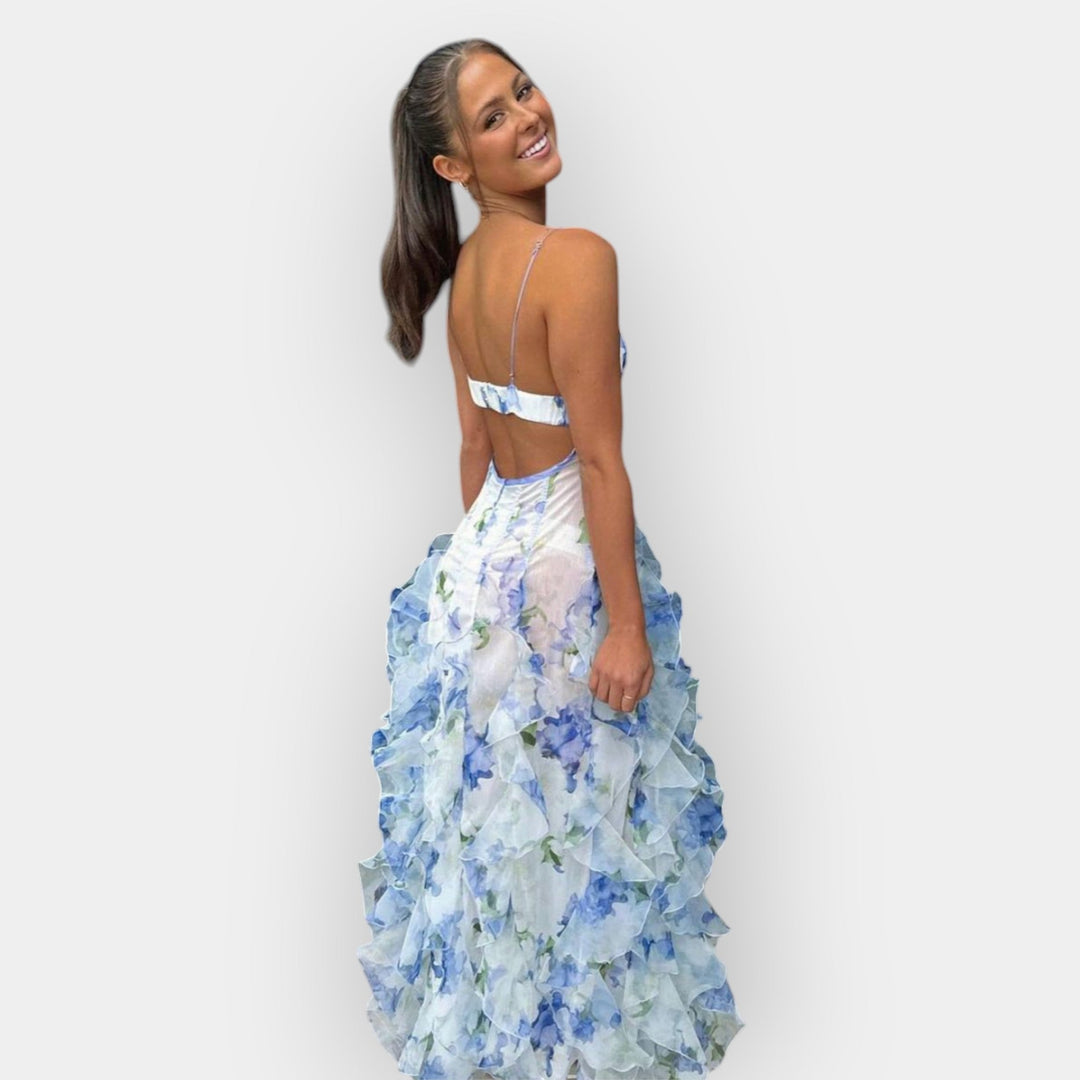 Beverley | Ruffled Maxi Dress
