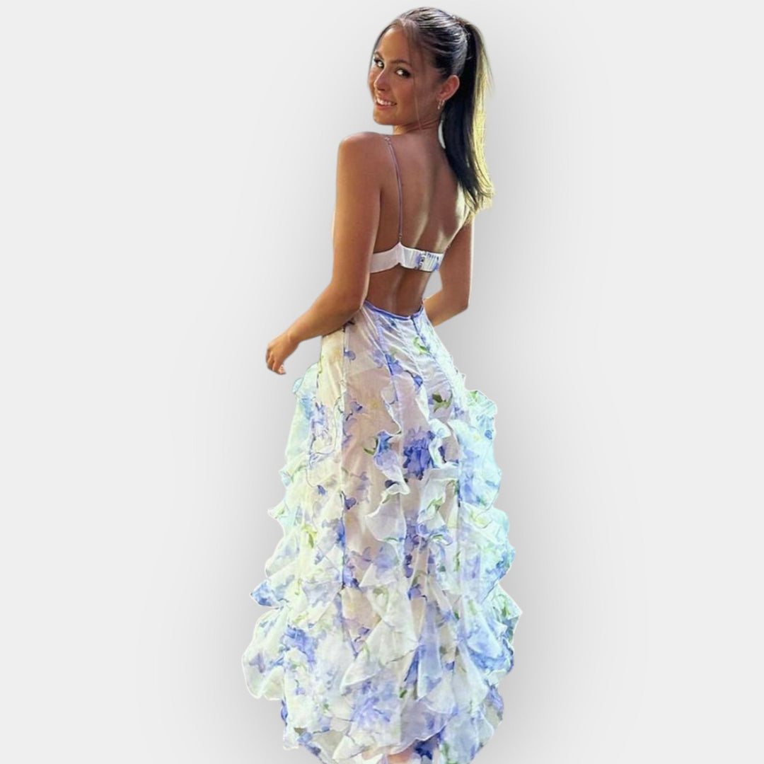 Beverley | Ruffled Maxi Dress