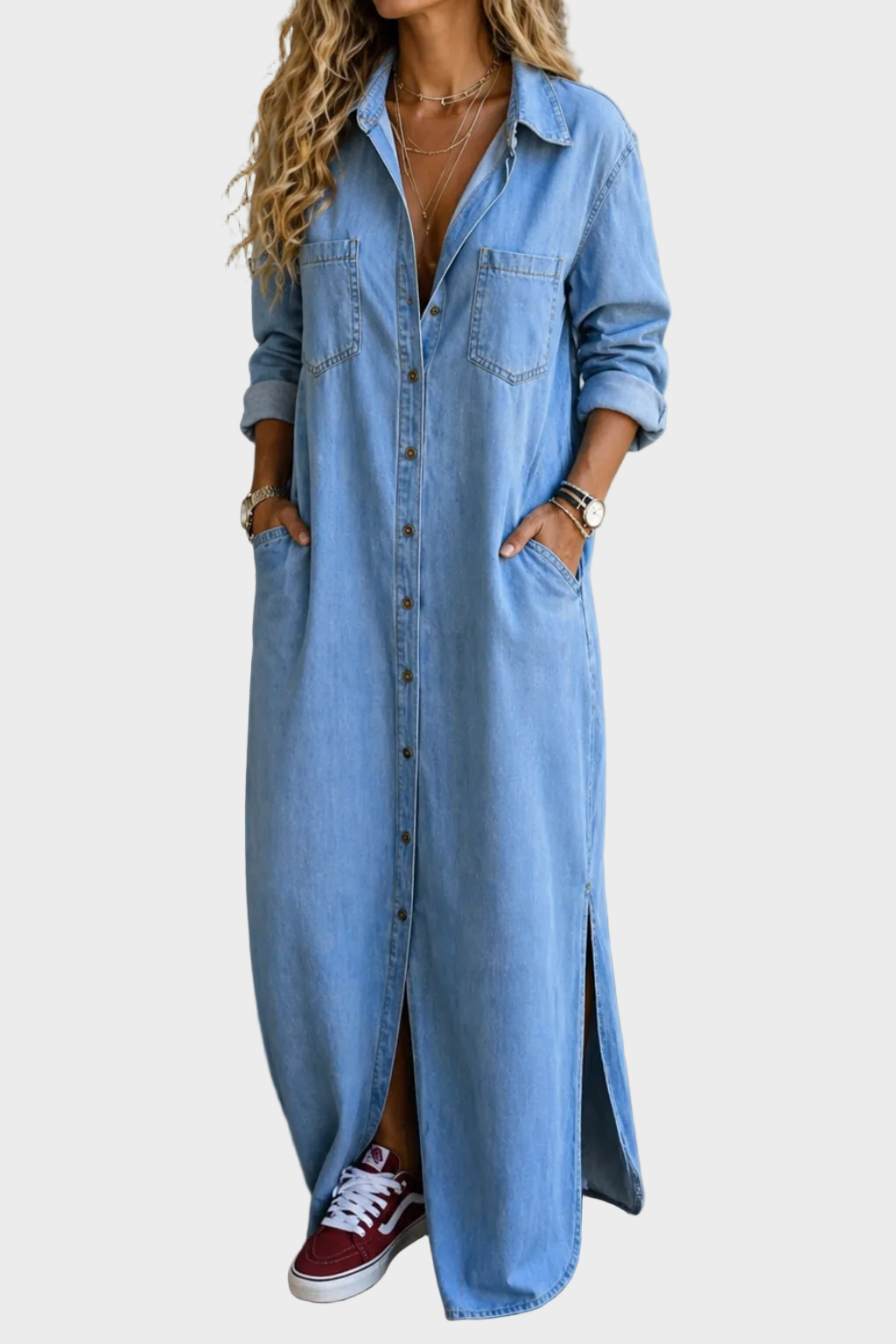 Kellie | Button-Front Dress