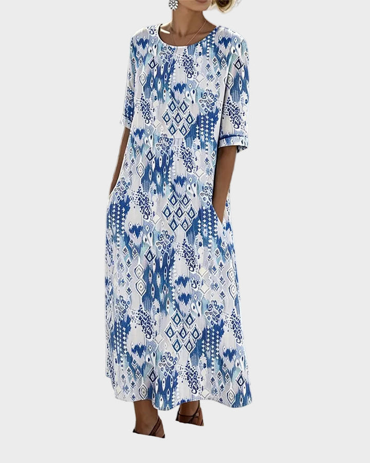 Paula | Floral Midi Dress