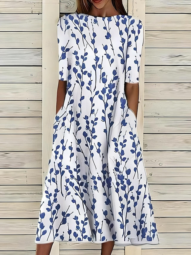 Janelle | Floral Midi Dress