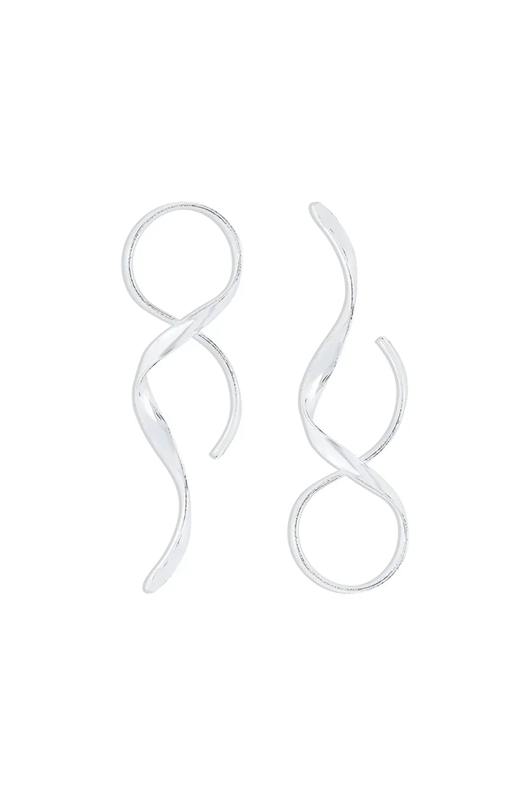 Fiora Sleek Spiral Earrings