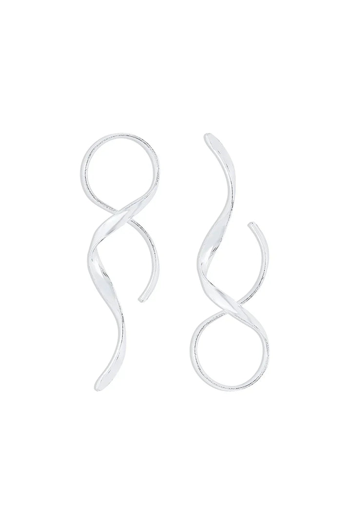 Fiora Sleek Spiral Earrings