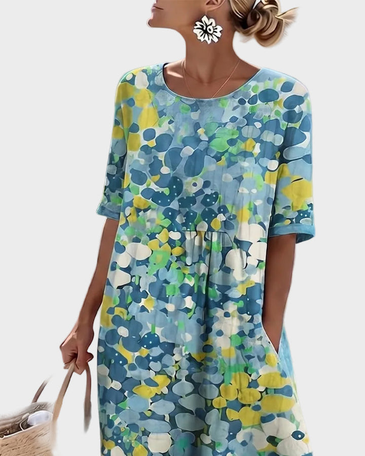 Natalie | Floral Midi Dress
