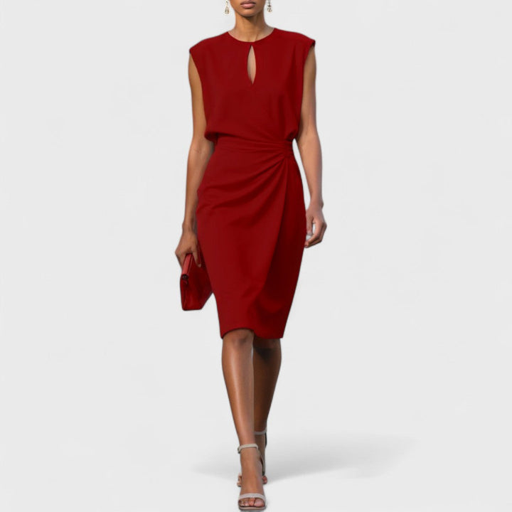 Debra | Wrap Midi Dress