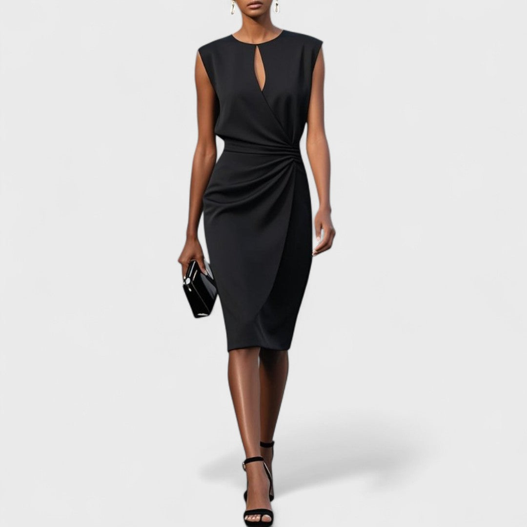 Debra | Wrap Midi Dress