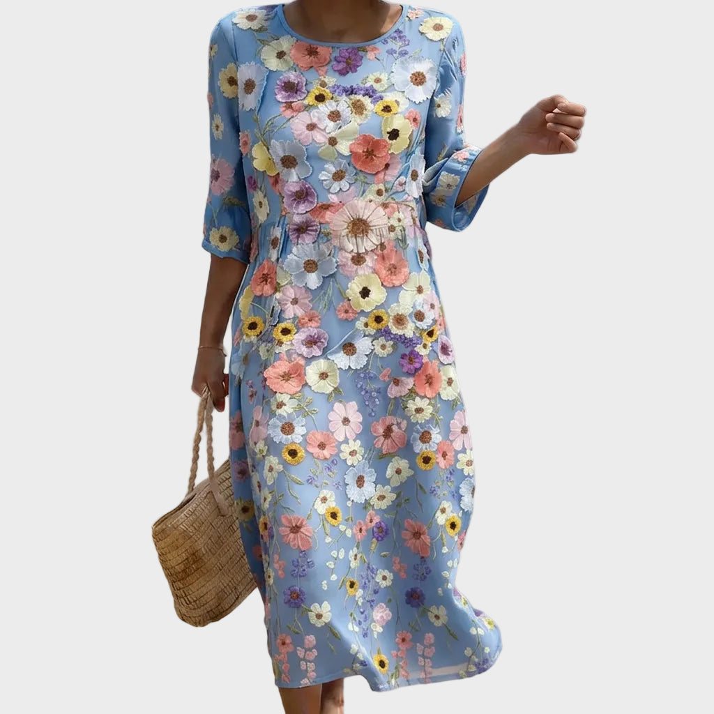 Glenda | Comfort Midi Dress