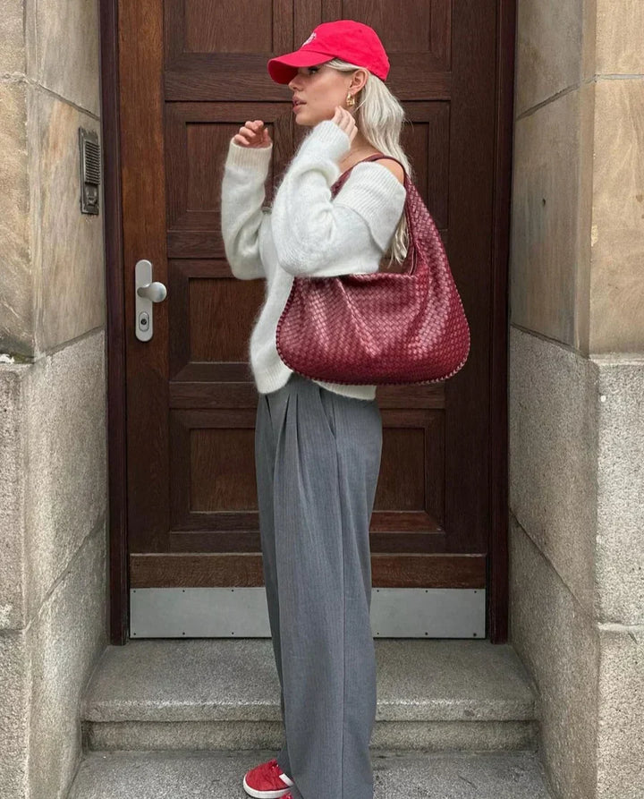 Amalia Textured Tote Bag