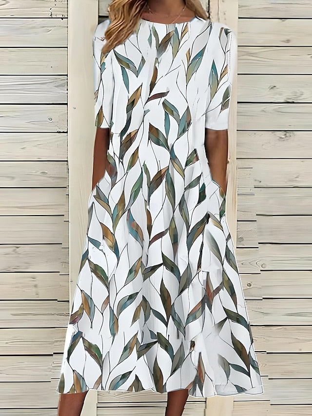 Janelle | Floral Midi Dress
