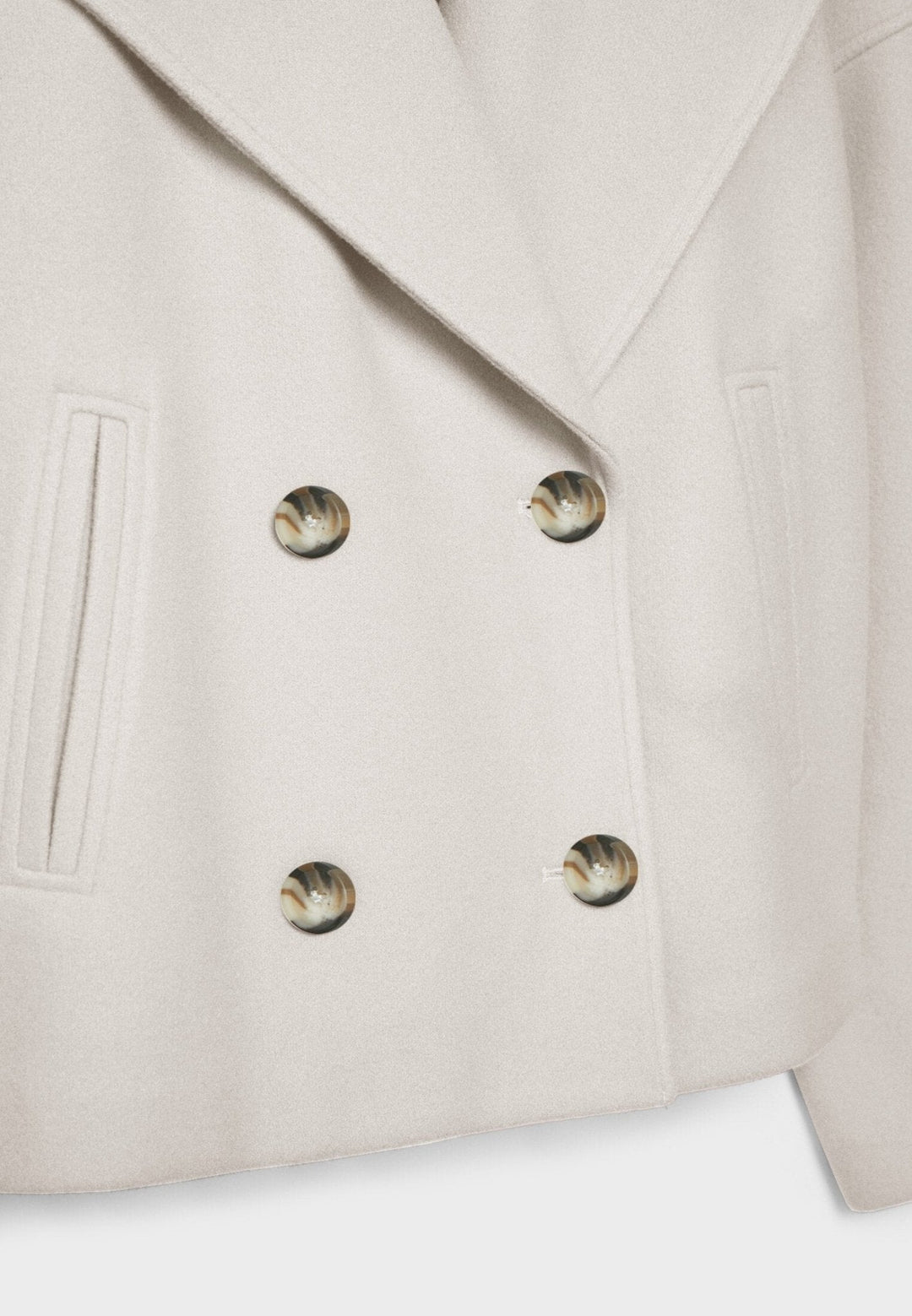 Liora | Short Double-Breasted Coat