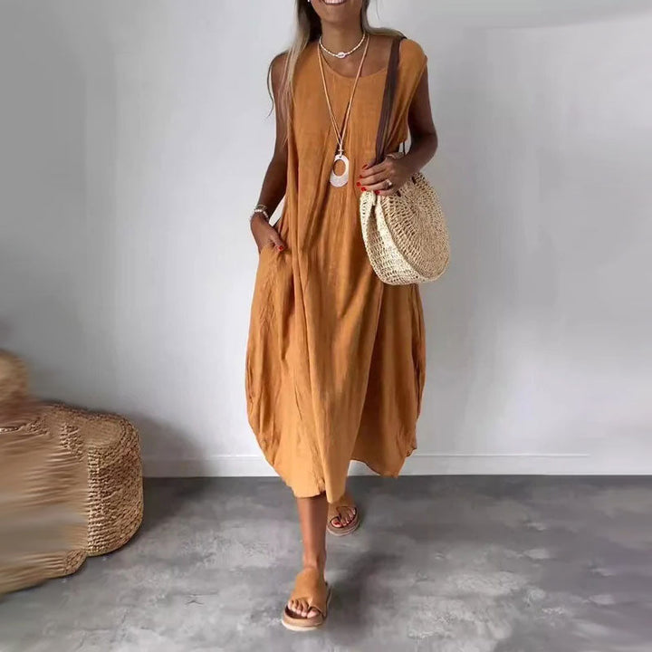 Esme - Sleeveless  Midi Dress