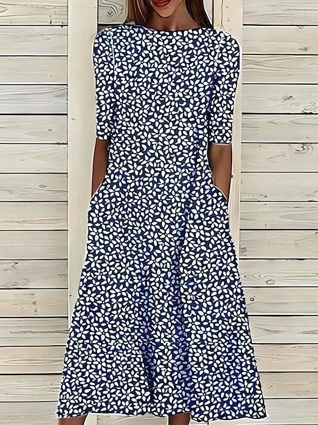 Janelle | Floral Midi Dress