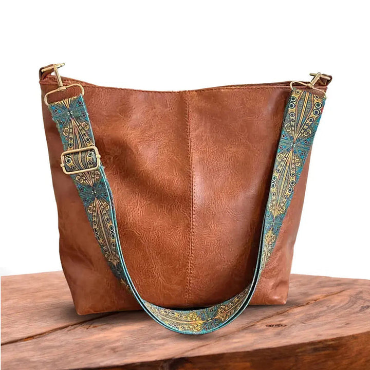 Greta – Vintage Leather Shoulder Bag